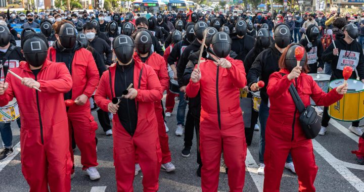 Masovni radnički protesti u Južnoj Koreji