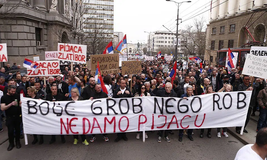 Pijačni prodavci blokadom Beograda sprečili fiskalizaciju